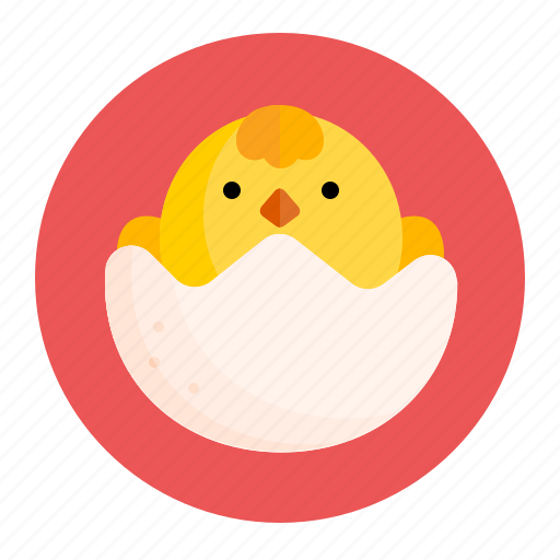 Chick, chicken, easter, egg, spring icon - Download on Iconfinder