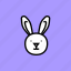 bunny, cute, easter, happy, rabbit 