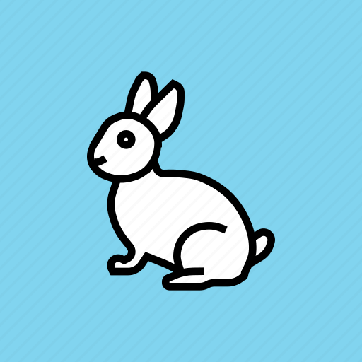 Animal, bunny, cute, easter, happy, rabbit icon - Download on Iconfinder