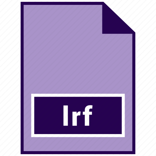 Ebook file format, file format, lrf icon - Download on Iconfinder