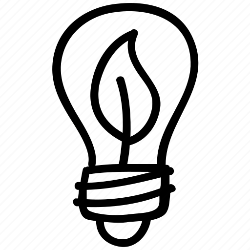 Bulb, doodle, eco, electricity icon - Download on Iconfinder