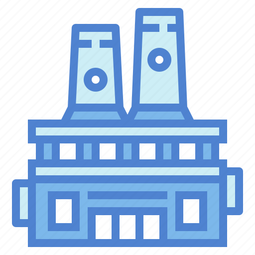 Buildings, factory, industry, pollution icon - Download on Iconfinder