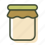 glass container, glass jar, zero waste 