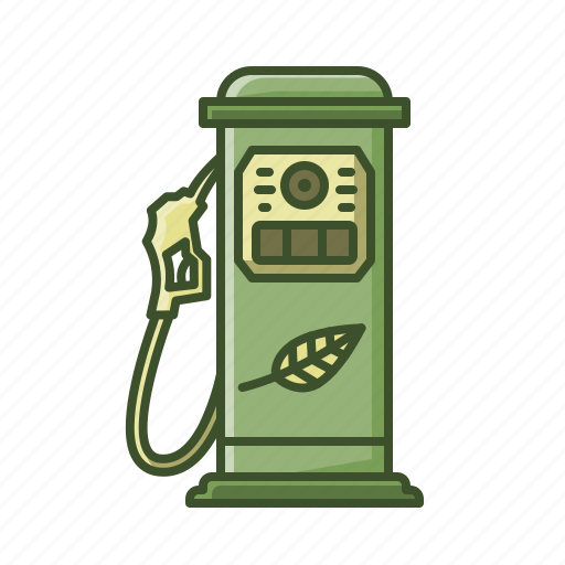Biofuel, eco, fuel, gaspump, leaf, power, pump icon - Download on Iconfinder