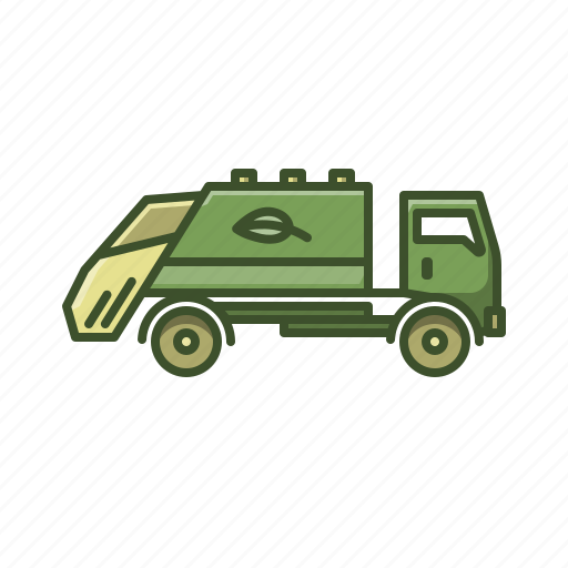 Eco, garbage, garbagetruck, recycle, truck icon - Download on Iconfinder