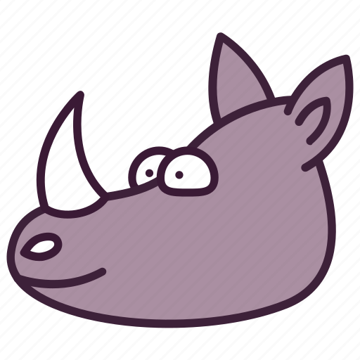 Animal, endangered, environment, nature, rhino, species, zoo icon - Download on Iconfinder