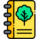 tree, eco, friendly, sustainability, notebook, nature