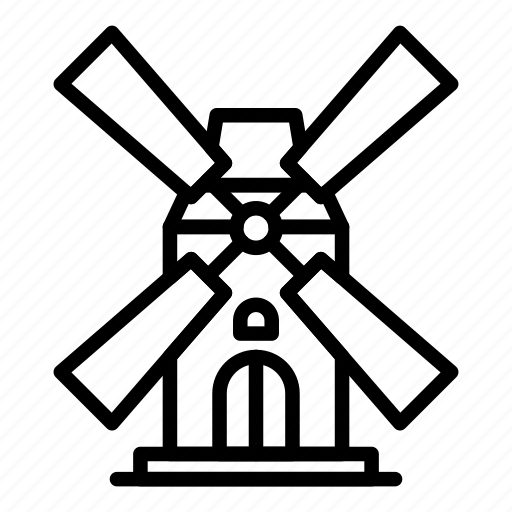 Windmill icon - Download on Iconfinder on Iconfinder