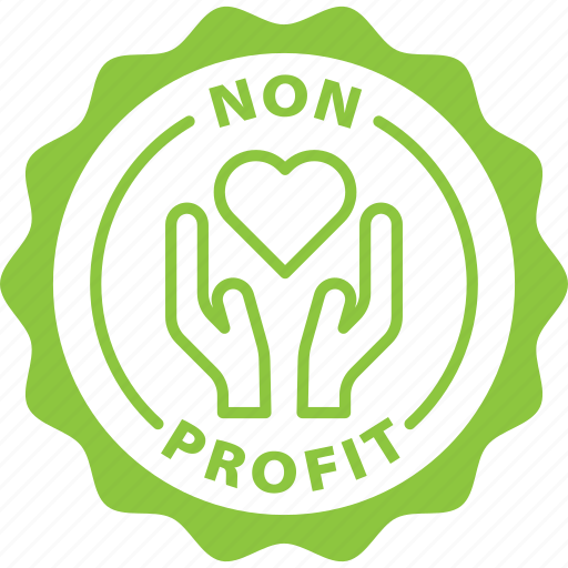 Round, green, stamp, non profit, charity, circle icon - Download on Iconfinder