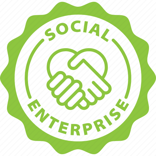 Green, stamp, circle, enterprise, social enterprise icon - Download on Iconfinder