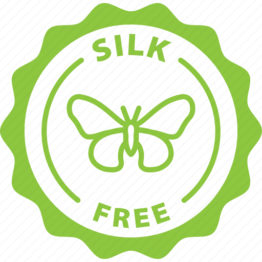 Round, green, silk free, silk, stamp, no silk, circle icon - Download on Iconfinder