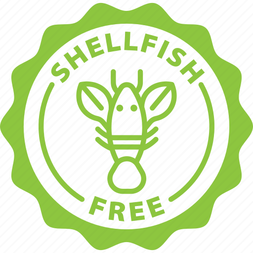Allergen, allergy, food, label, lobster, shellfish, shellfish free icon - Download on Iconfinder