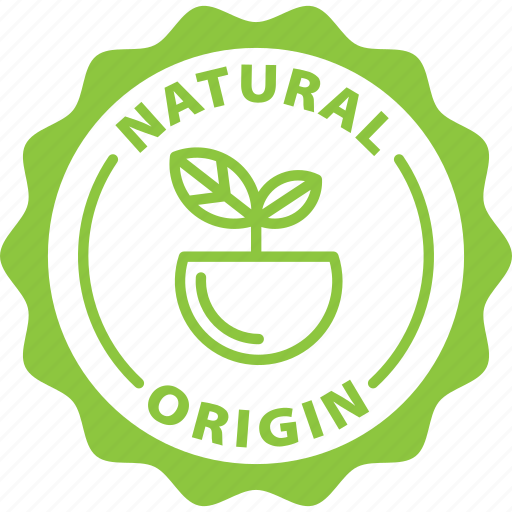 Green, grown, label, natural, natural origin, nature, origin icon - Download on Iconfinder