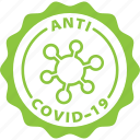 anti covid, corona, coronavirus, covid, covid-19, label, stop