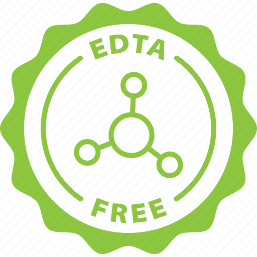 Edta, free, label, stamp, green, edta free icon - Download on Iconfinder