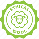 ethical, wool, label, stamp, green, ethical wool