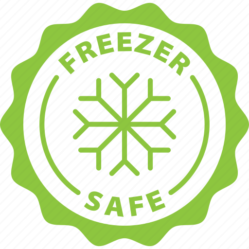 Freezer, safe, label, stamp, green, freezer safe icon - Download on Iconfinder