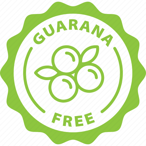 Guarana, free, label, stamp, green, guarana free icon - Download on Iconfinder