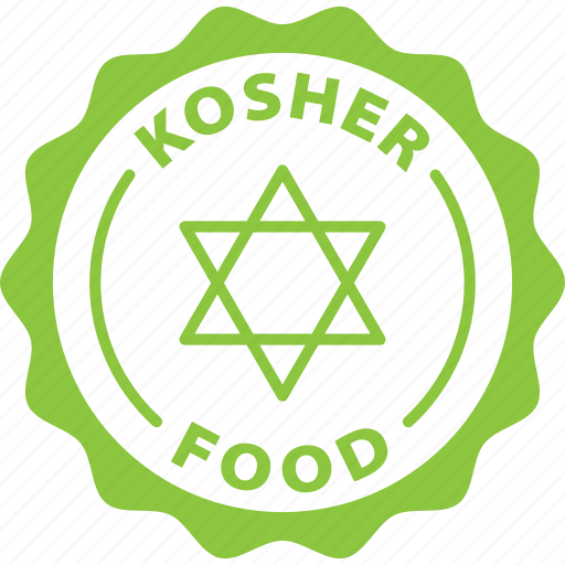 Kosher, food, label, stamp, green, kosher food icon - Download on Iconfinder
