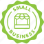 small, business, label, stamp, green, small business 