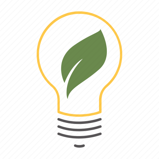 Eco friendly, energy efficient, environmental, innovation, innovative, leaf, lightbulb icon - Download on Iconfinder