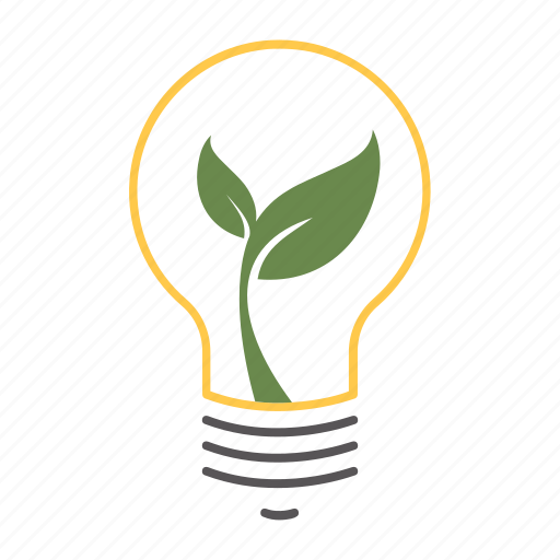 Eco friendly, energy efficient, environmentally friendly, green energy, growth, innovate, lightbulb icon - Download on Iconfinder