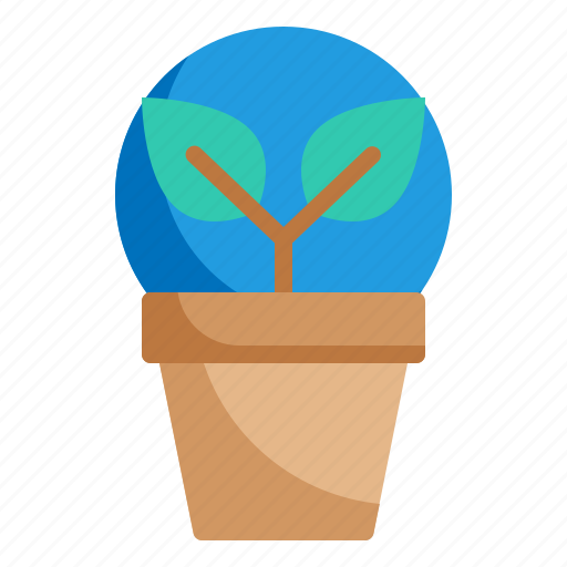 Eco, protect, pot, plant, protection, tree icon - Download on Iconfinder