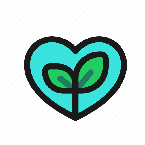 Eco, friendly, environment, love, nature, conservation, plant icon - Download on Iconfinder