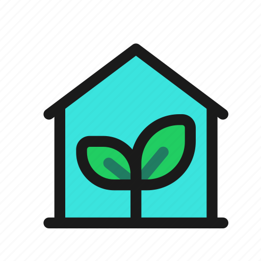 Greenhouse, house, home, eco, friendly, smart, plant icon - Download on Iconfinder