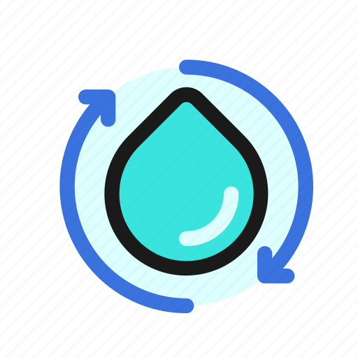 Water, conservation, renewable, hydropower, energy, power, environment icon - Download on Iconfinder