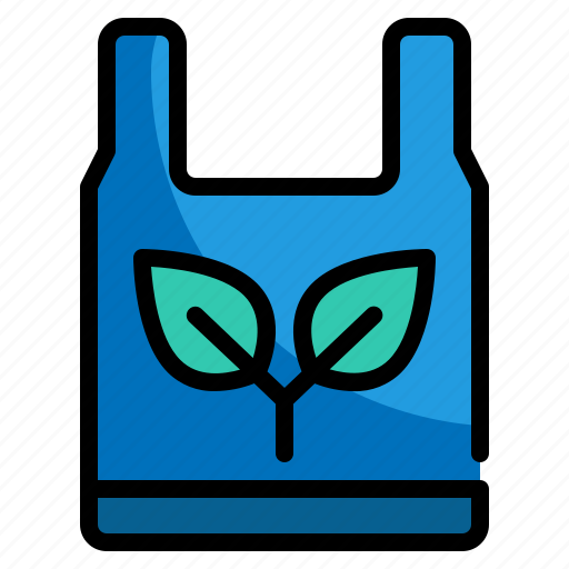 Plastic, bag, reuse, eco, shopping, cart, shop icon - Download on Iconfinder