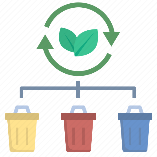 Bin, eco lifestyle, recycle, sorting, trash icon - Download on Iconfinder