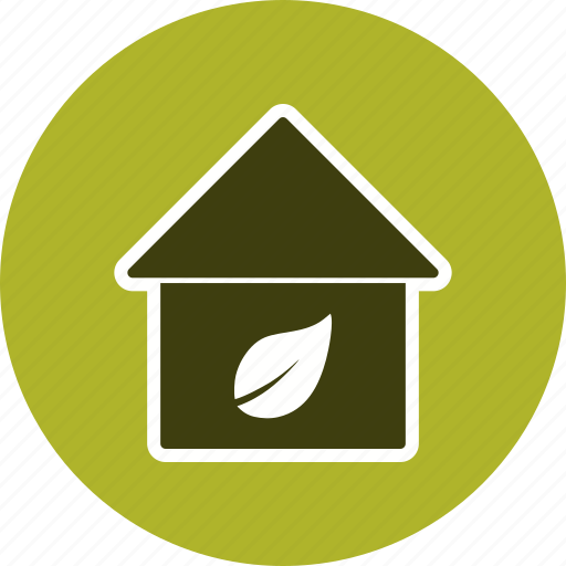 Ecology, eco home, home icon - Download on Iconfinder
