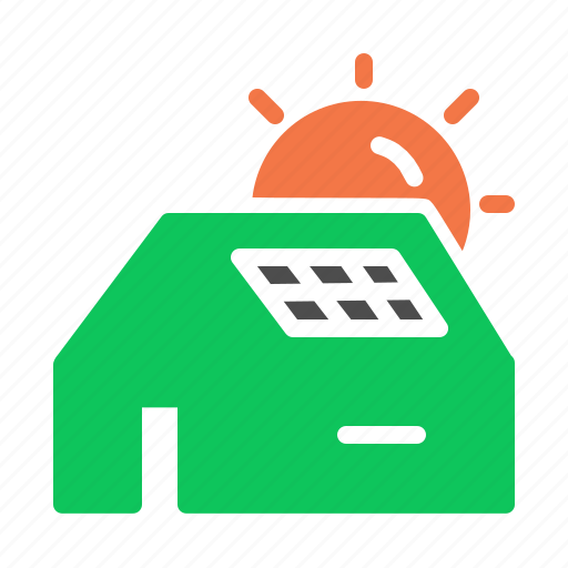 Home, solar, panel, sun icon - Download on Iconfinder