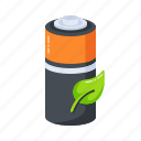battery, cell, electronic, rechargeable, leaf, green energy, eco, ecology, nature, color