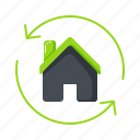 green house, eco friendly, house, eco house, eco, ecology, nature, color, eco home, arrow