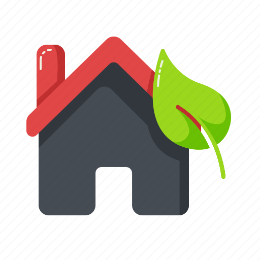 Green house, eco friendly, house, leaf, eco house, eco, ecology icon - Download on Iconfinder