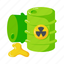 oil barrel, barrels, radiation, nuclear, chemical, green energy, nature, ecology, eco, color