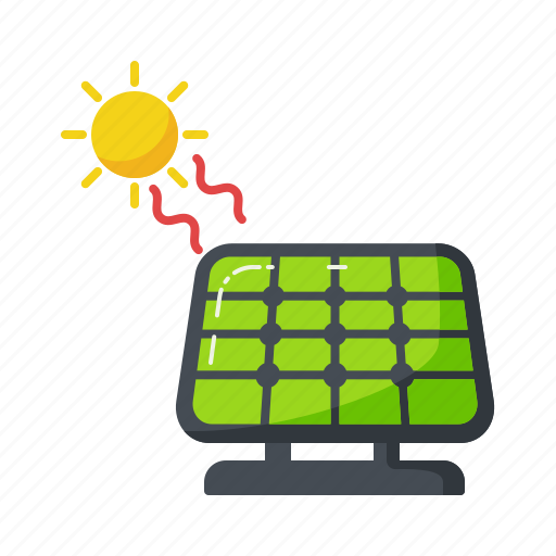Solar panel, solar energy, sun, solar, energy, green energy, eco icon - Download on Iconfinder