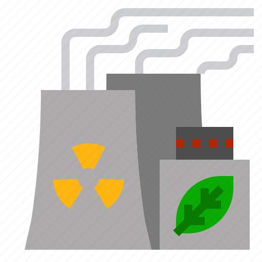 Ecology, factory, gas, newclear icon - Download on Iconfinder