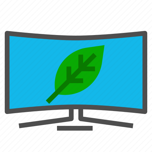 Eco, ecology, green, tv icon - Download on Iconfinder