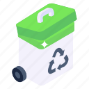 dustbin, garbage can, trash bin, recycle bin, rubbish bin