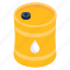 oil can, oil barrel, fuel can, fuel barrel, cask 