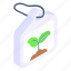 label, eco tag, leaves, plant, sale tag 