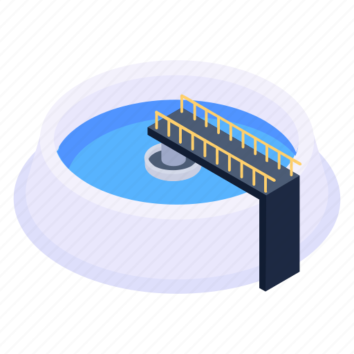 Water, pool, water reservoir, water conservation, dam icon - Download on Iconfinder