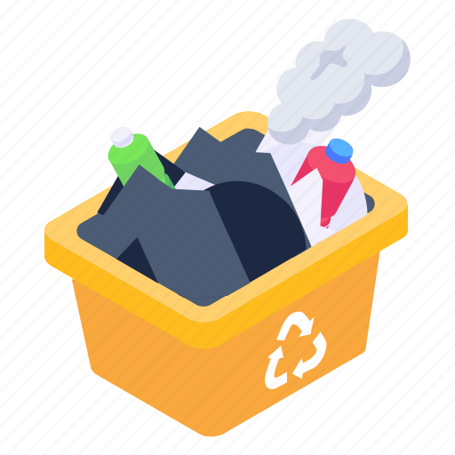 Dustbin, garbage can, trash, recycle bin, rubbish bin icon - Download on Iconfinder