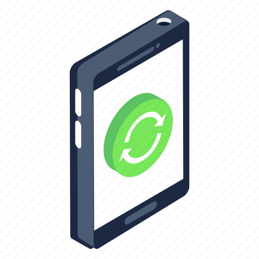 Reboot, refresh app, refresh phone, recycle, phone icon - Download on Iconfinder