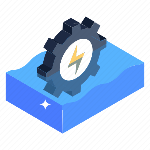 Hydropower, water turbine, water mill, hydro energy, hydro generator icon - Download on Iconfinder