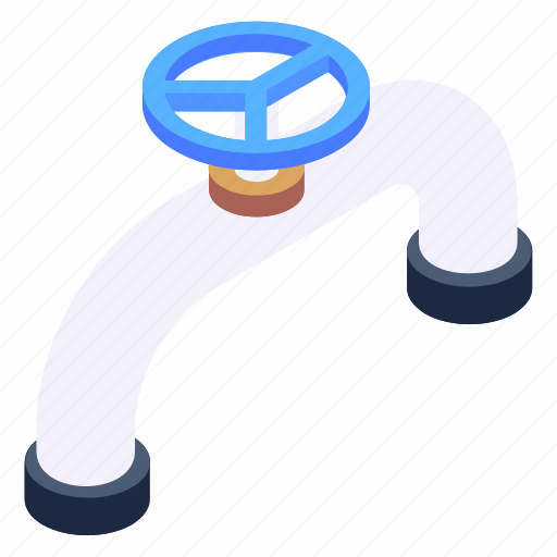 Pipeline, spigot, faucet, plumbing, handle icon - Download on Iconfinder