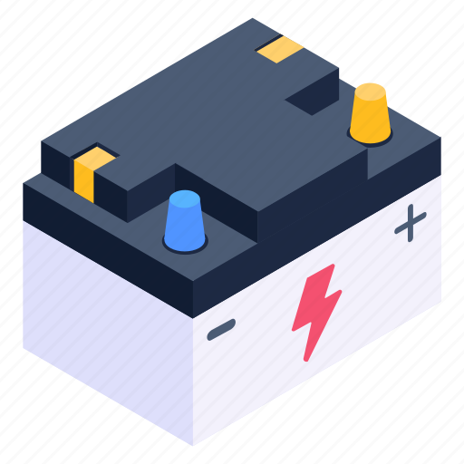 Battery, automotive battery, charging, power, power storage icon - Download on Iconfinder